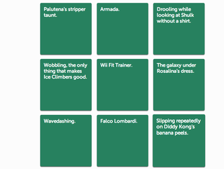 Illustration for article titled Smash Bros. Fans Have Some Great Ideas For Cards Against Humanity
